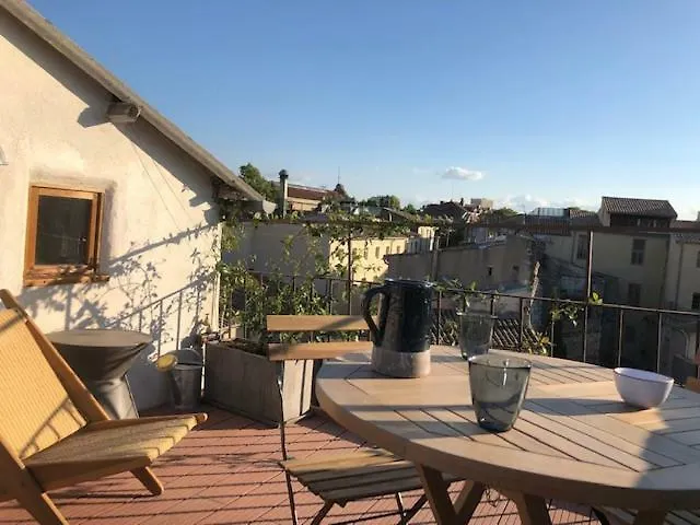 Avec Terrasse Panoramique Au Coeur De * Νιμ